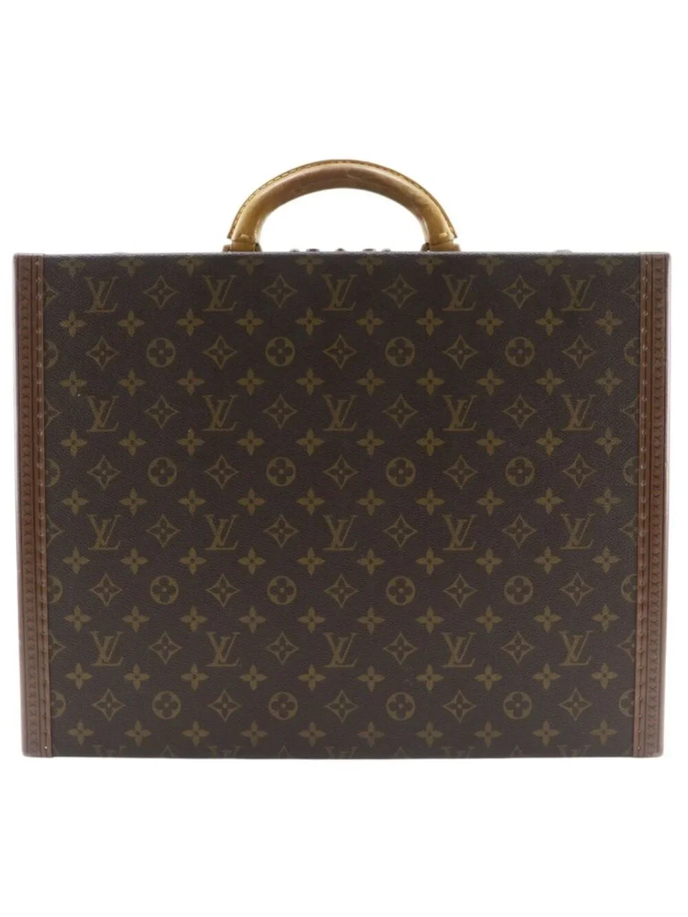 Louis Vuitton President Monogram Canvas Brown Trunk